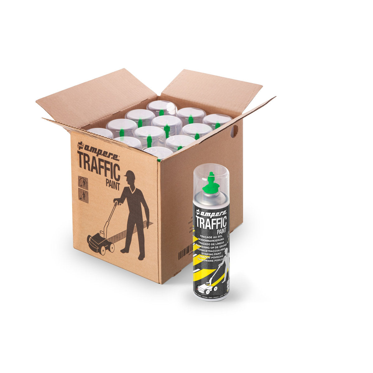 Bodenmarkierfarbe Traffic Paint, 500 ml netto, Grün
