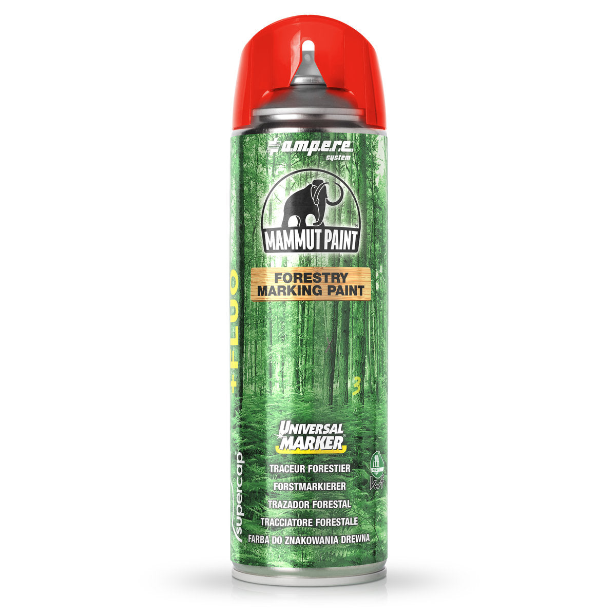 Universal Marker Fluo, 500 ml netto, Rot Fluo - Betriebsschutz24