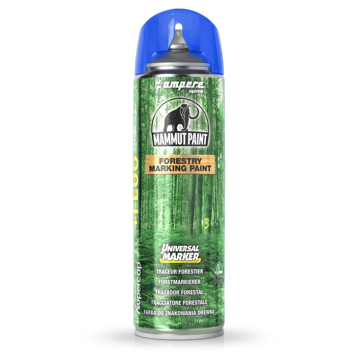 Universal Marker Fluo, 500 ml netto, Blau Fluo - Betriebsschutz24