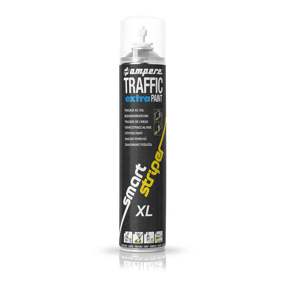 Bodenmarkierfarbe Traffic extra Paint XL, 750 ml netto, Weiß - Betriebsschutz24