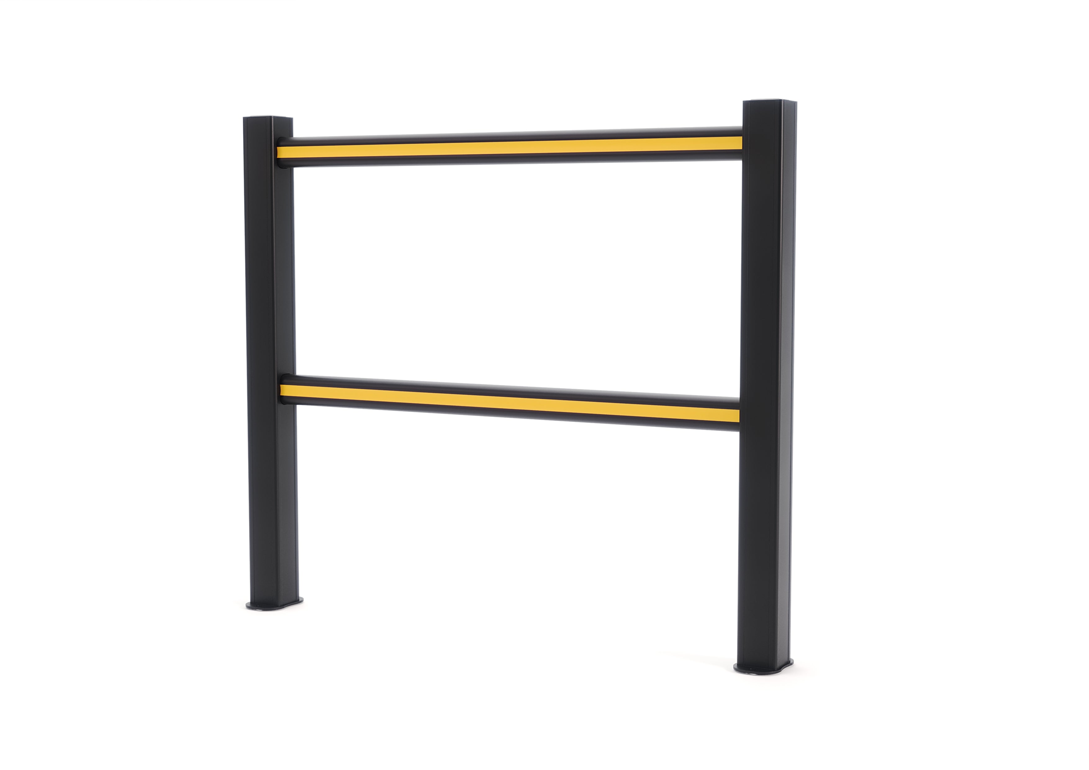 Boplan HD Light – flexible Schutzplanke – 1250 mm Schwarz/Gelb