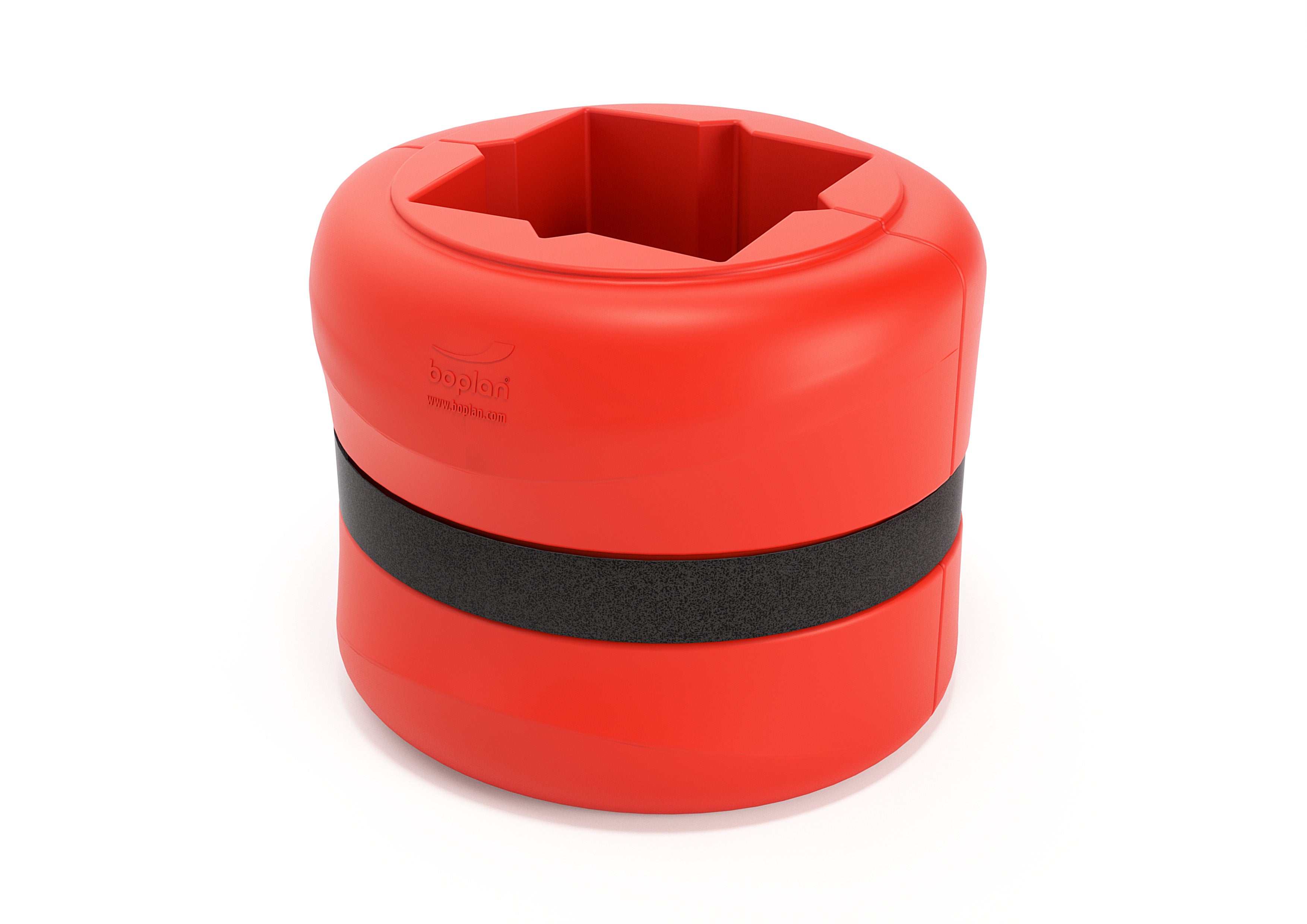 Boplan KP Säulenschutz, Höhe 500 mm (Stütze 200/300 mm) – 300 mm Rot