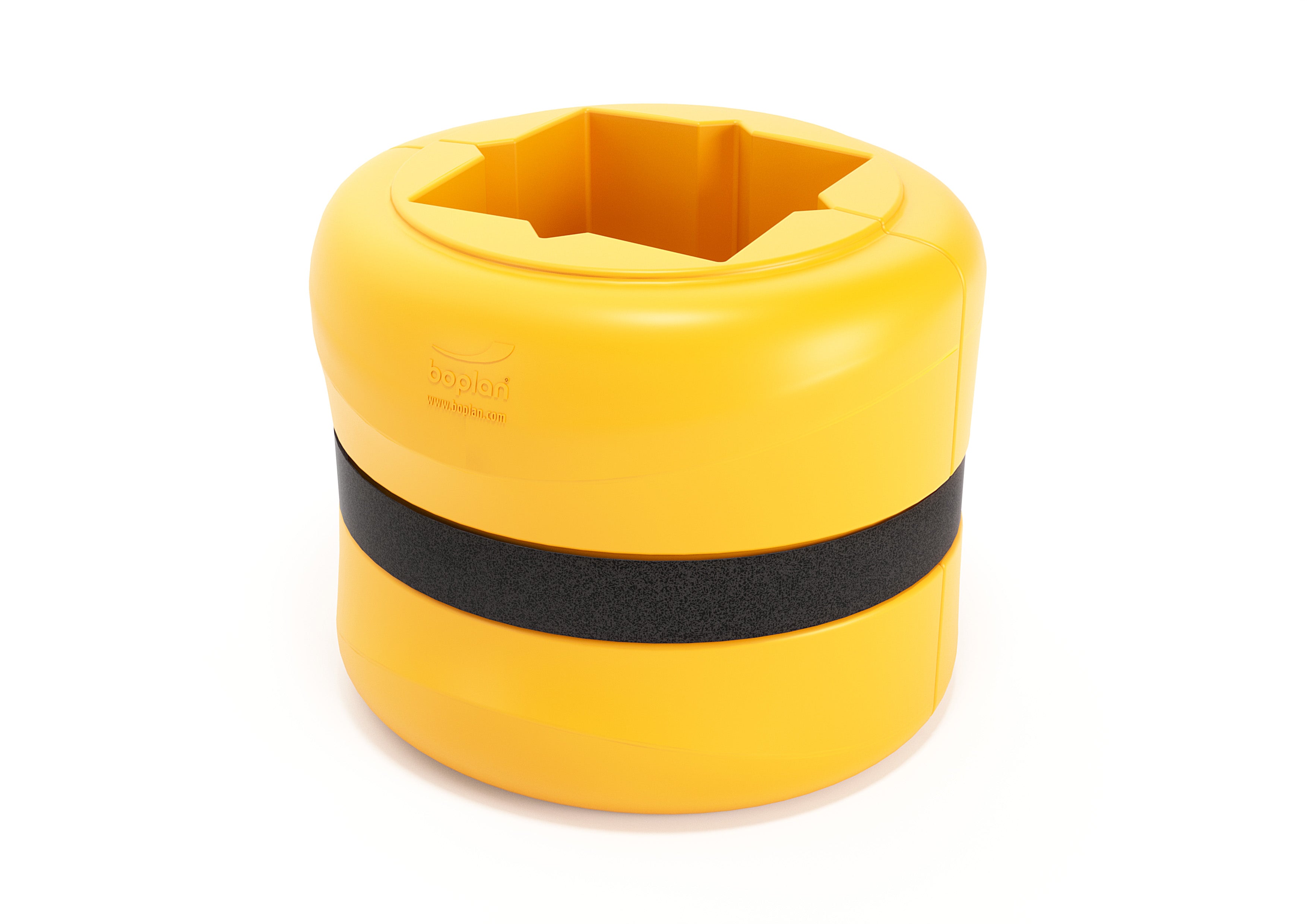 Boplan KP Säulenschutz, Höhe 500 mm (Stütze 200/300 mm) – 300 mm Gelb