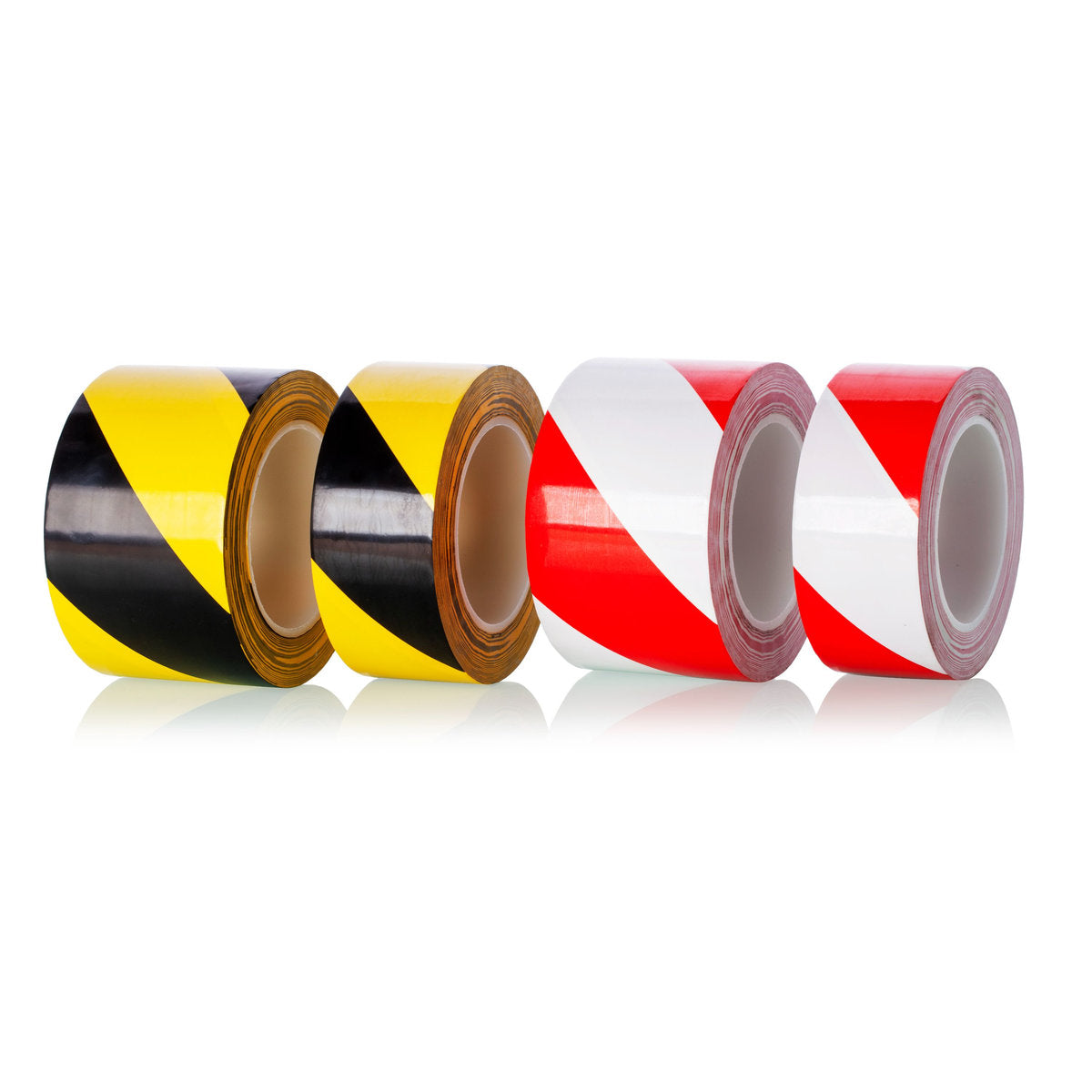 Traffic Tape Extra, 0,2 mm Dicke, 50 mm Breite, Länge 30 m, Gelb/Schwarz