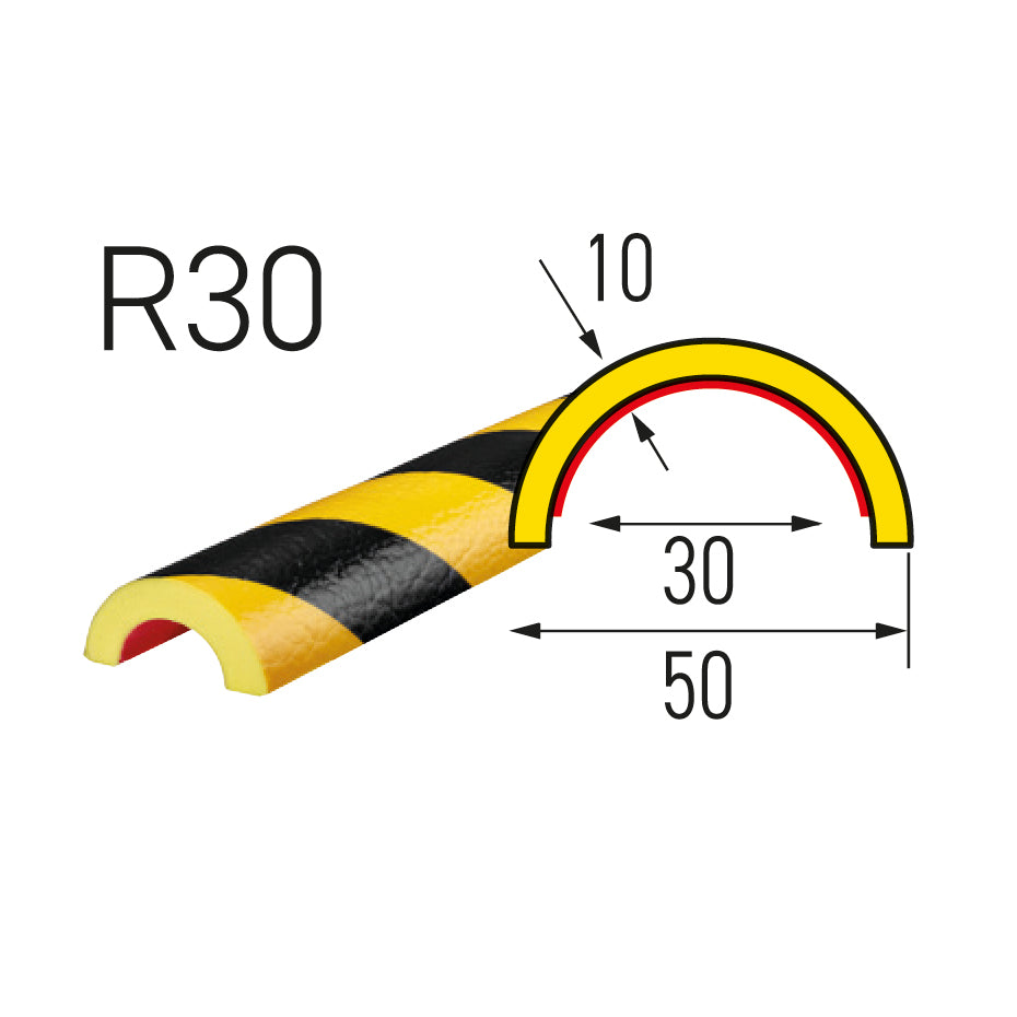 Rohrschutzprofil Typ R30