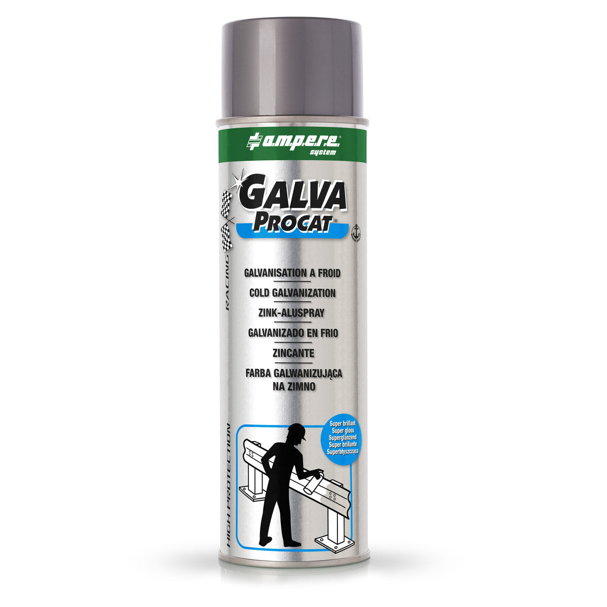 Zinkspray Galva Procat, 500 ml netto, Superglänzend - Betriebsschutz24