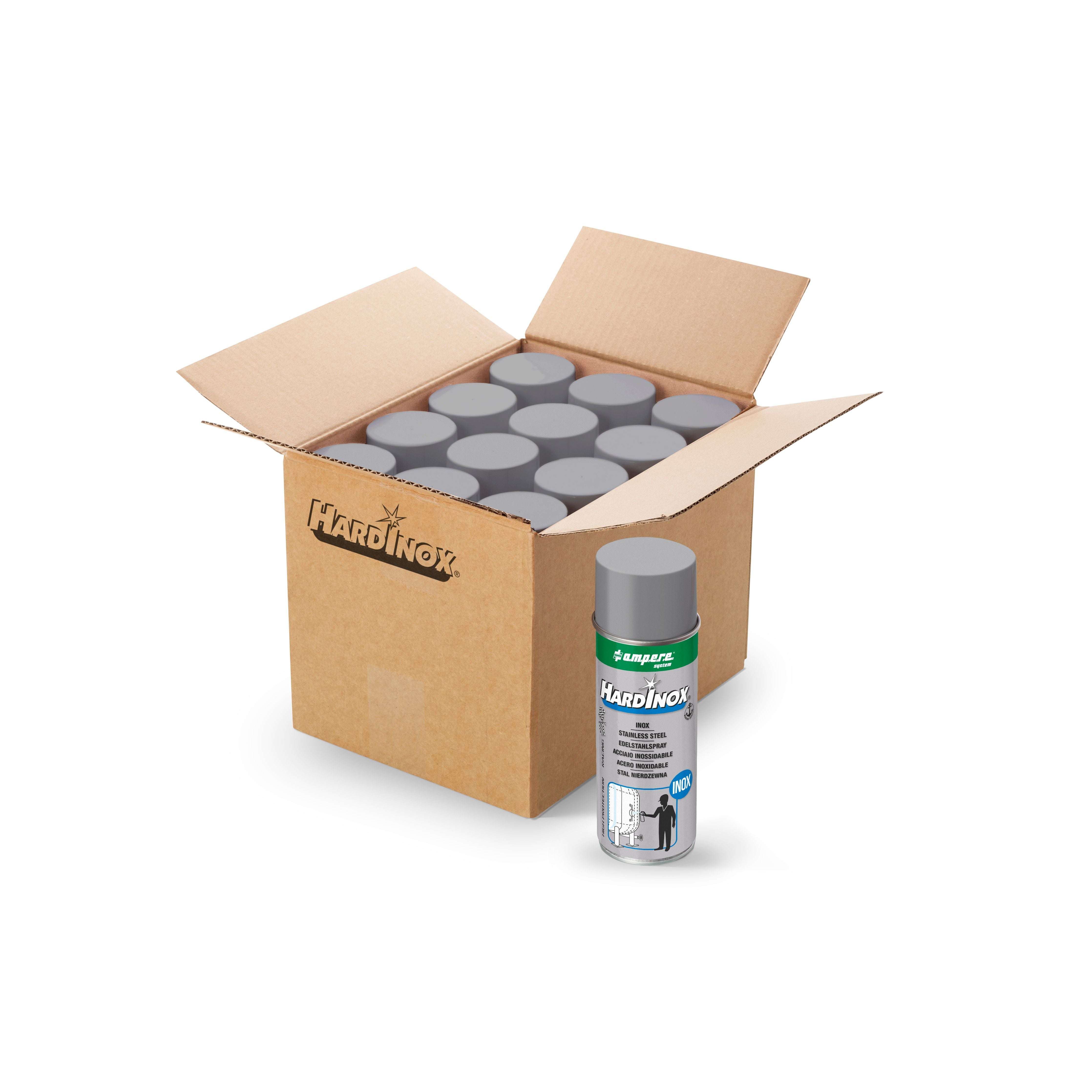 HardInox Edelstahlspray, 500 ml netto, Satiniert - Betriebsschutz24