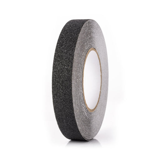 Antirutschbelag Traffic Safety Tape, 25 mm Breite, Länge 18 m, Schwarz