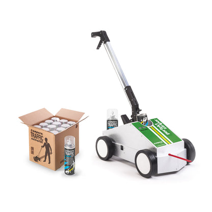 Bodenmarkierfarbe Traffic Extra Paint, 500 ml netto, Weiß - Betriebsschutz24