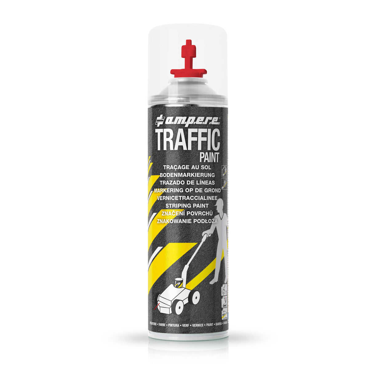 Bodenmarkierfarbe Traffic Paint, 500 ml netto, Rot - Betriebsschutz24