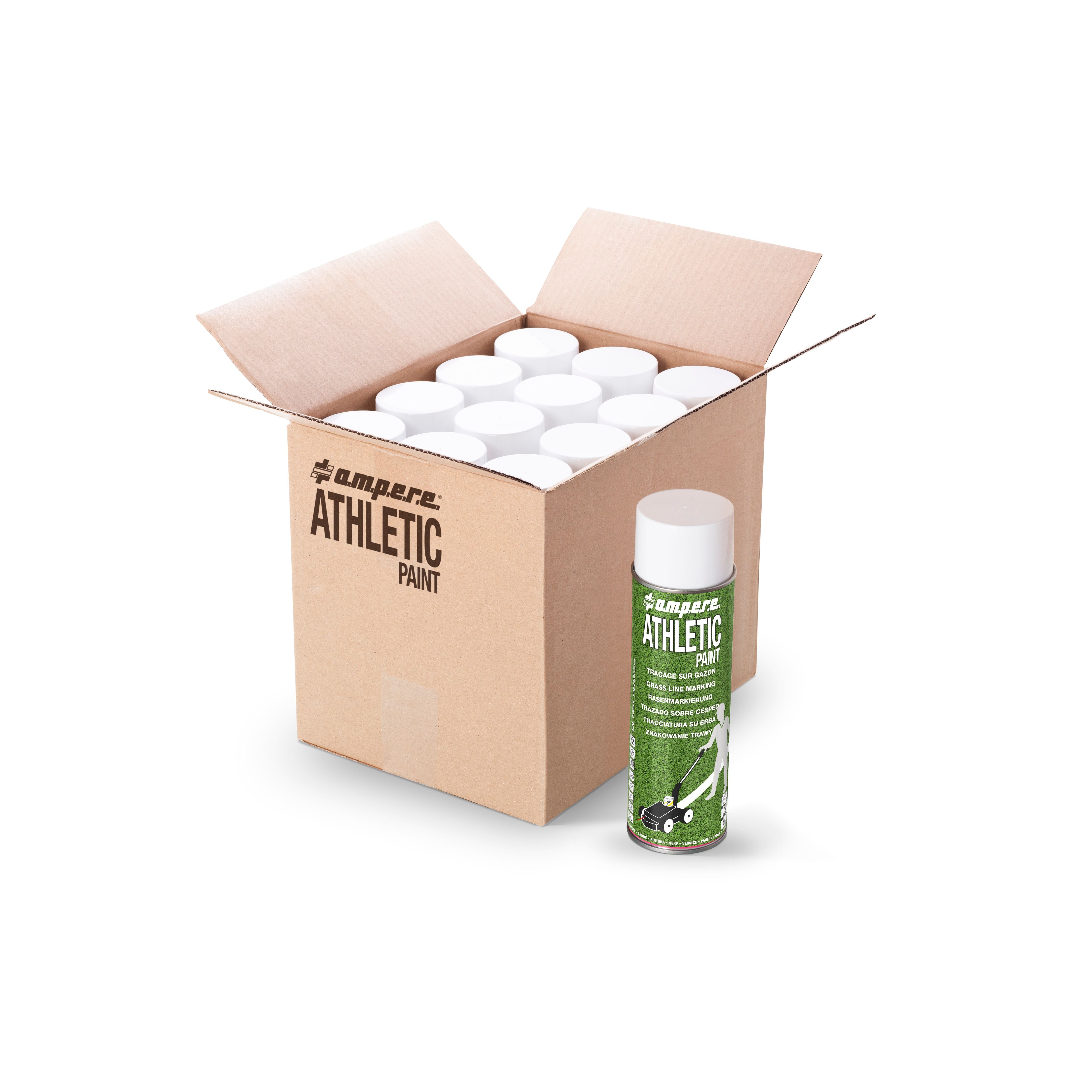 Sportplatzmarkierspray Athletic Paint, Weiß - Betriebsschutz24