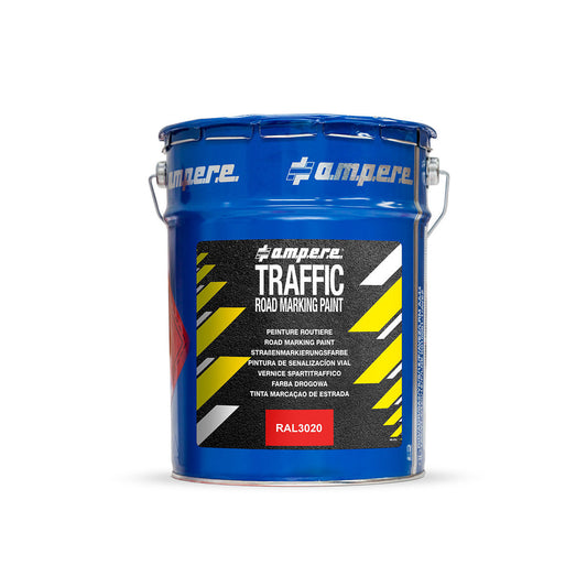 Straßenmarkierungsfarbe Traffic Road Marking Paint, 5 kg, Rot