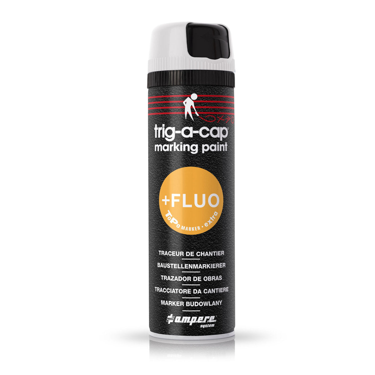 Baustellenmarkierspray trig-a-cap extra, 500 ml netto, Pink Fluo - Betriebsschutz24