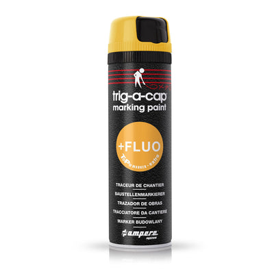 Baustellenmarkierspray trig-a-cap extra, 500 ml netto, Grün Fluo - Betriebsschutz24