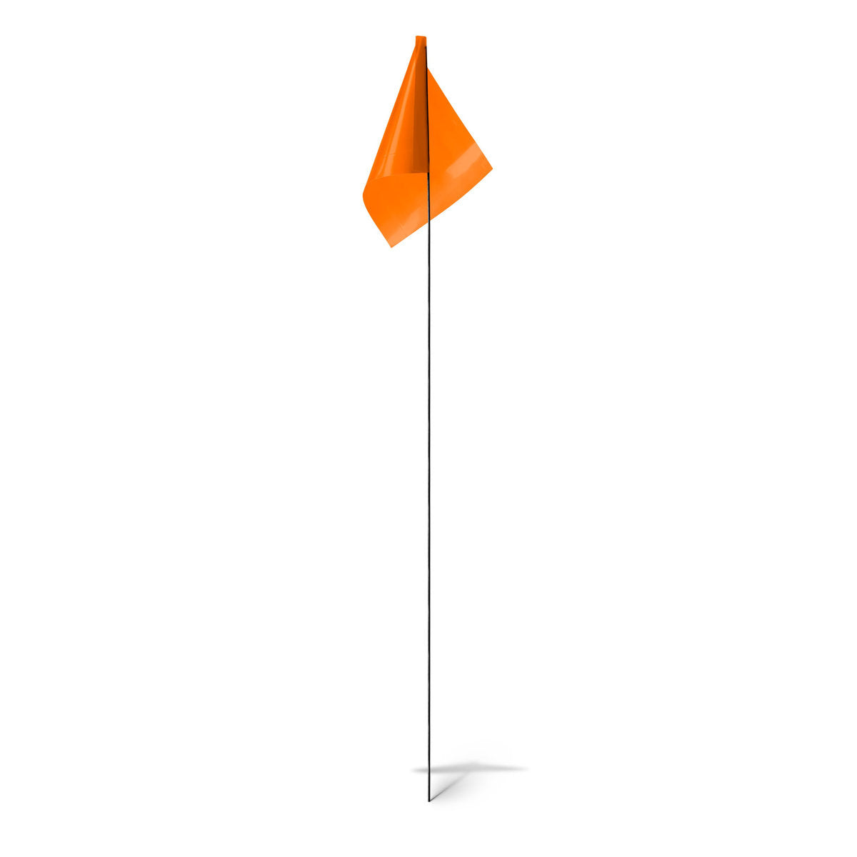 Markierfähnchen, 76 cm Länge, Orange, 100 Stück