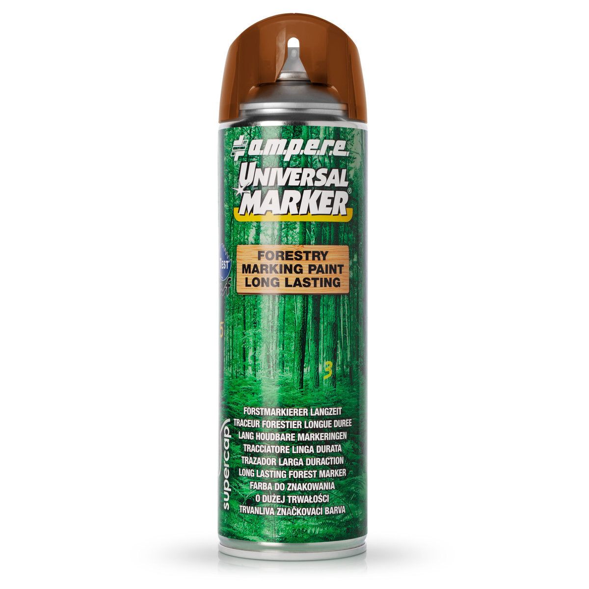 Universal Marker Langzeit, 500 ml netto, Braun - Betriebsschutz24
