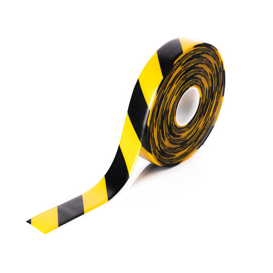 Traffic Tape Strong, 1,2 mm Dicke, 50 mm, Länge 30 m, Gelb/Schwarz