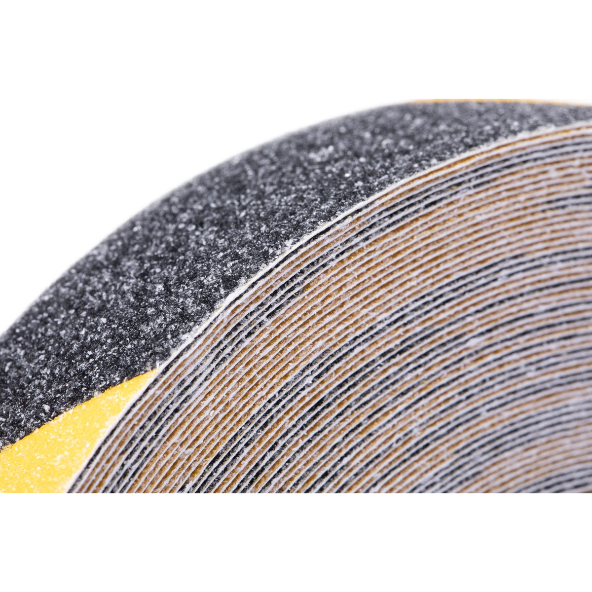Antirutschbelag Traffic Safety Tape, 25 mm Breite, Länge 18 m, Gelb/Schwarz