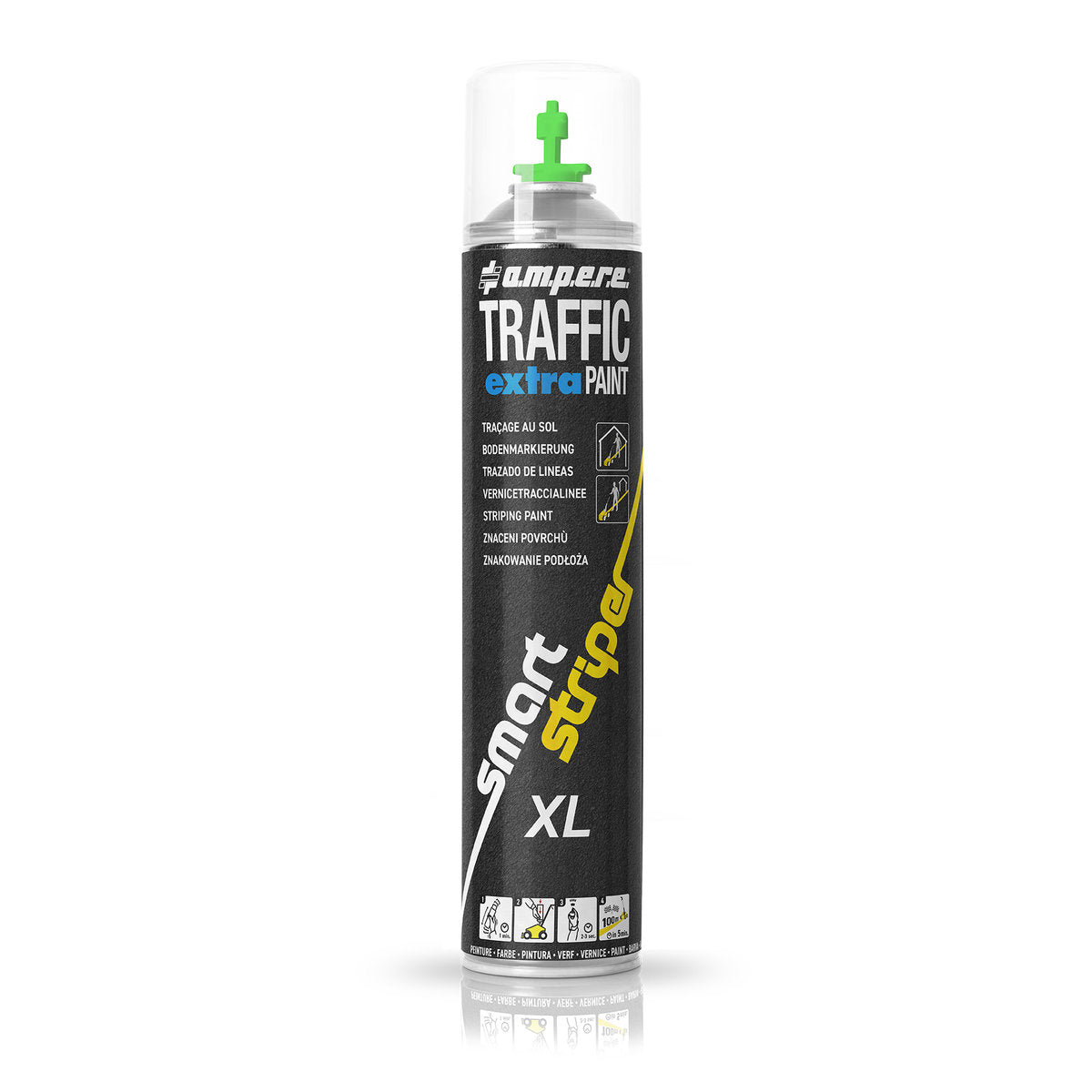 Bodenmarkierfarbe Traffic extra Paint XL, 750 ml netto, Grün - Betriebsschutz24