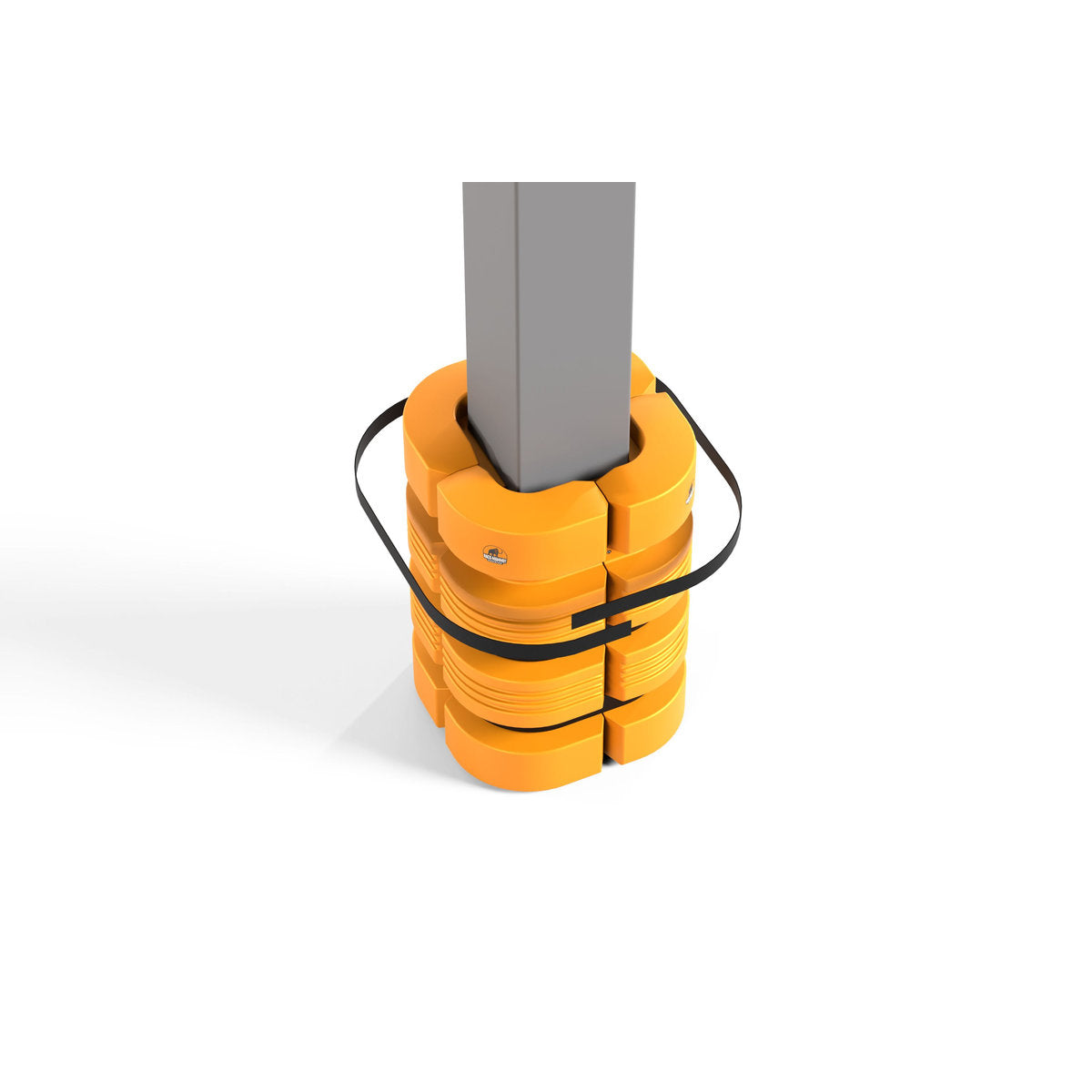 Rack-Mammut Säulenschutz Supreme, Säulenschutz, 1.100 mm Höhe, Säulenmaß 200 - 250 mm - Betriebsschutz24