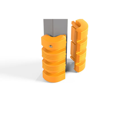 Rack-Mammut Säulenschutz Supreme, Säulenschutz, 1.100 mm Höhe, Säulenmaß 200 - 250 mm - Betriebsschutz24