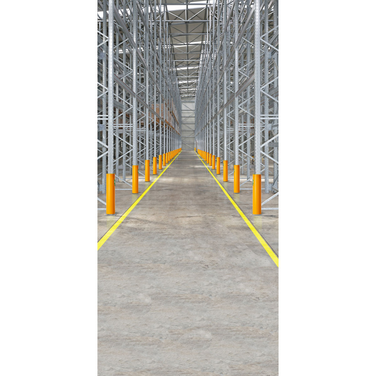 Regalstützenschutz Eco Rack, 600 mm Höhe, XXL - 111 - 120 mm - Betriebsschutz24