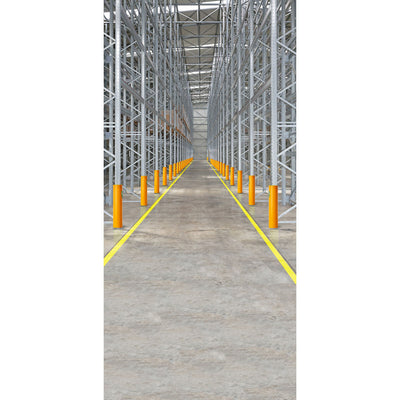 Regalstützenschutz Eco Rack, 600 mm Höhe, XXL - 111 - 120 mm - Betriebsschutz24