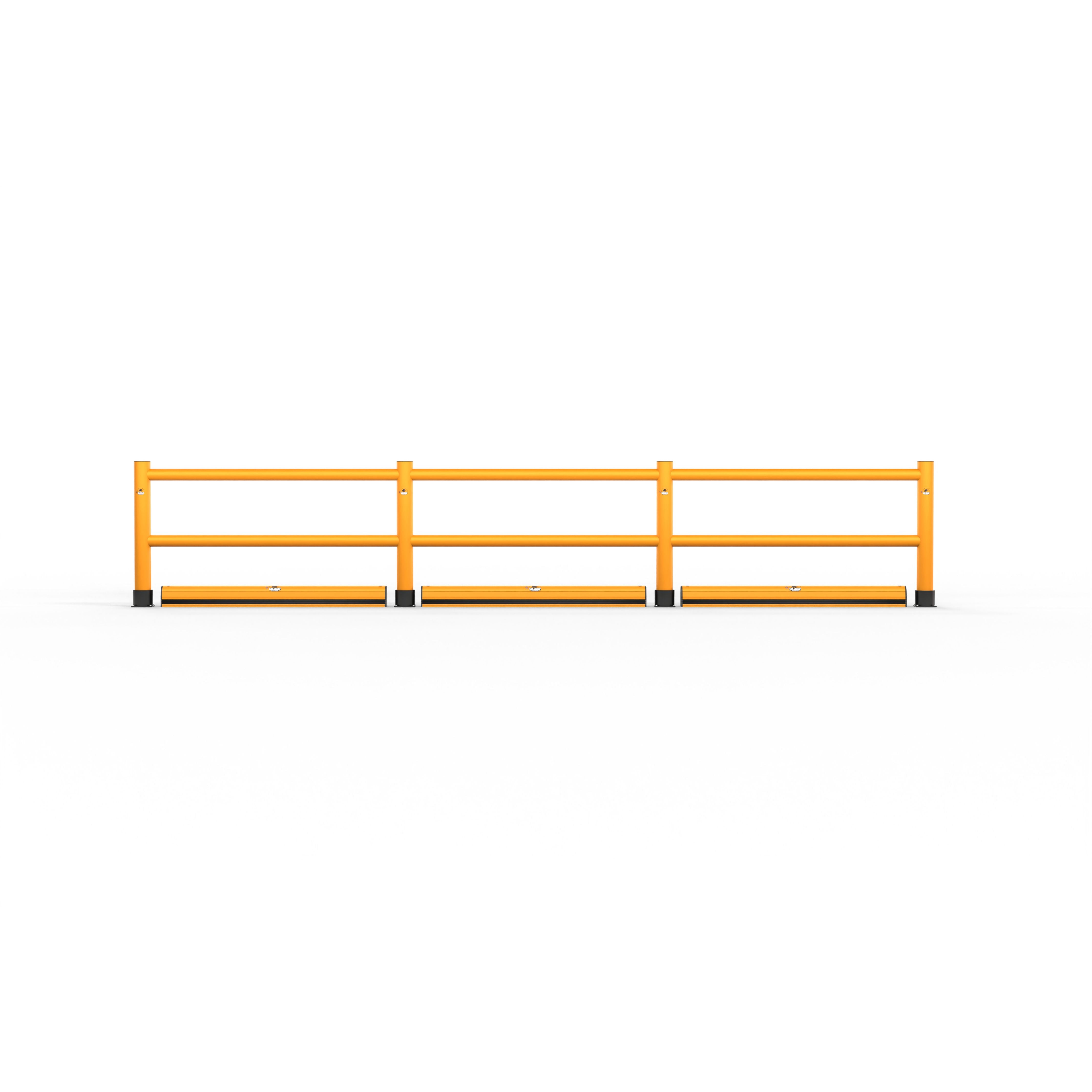 Rack-Mammut Handlauf Flex Extra, mit Unterfahrschutz - Betriebsschutz24