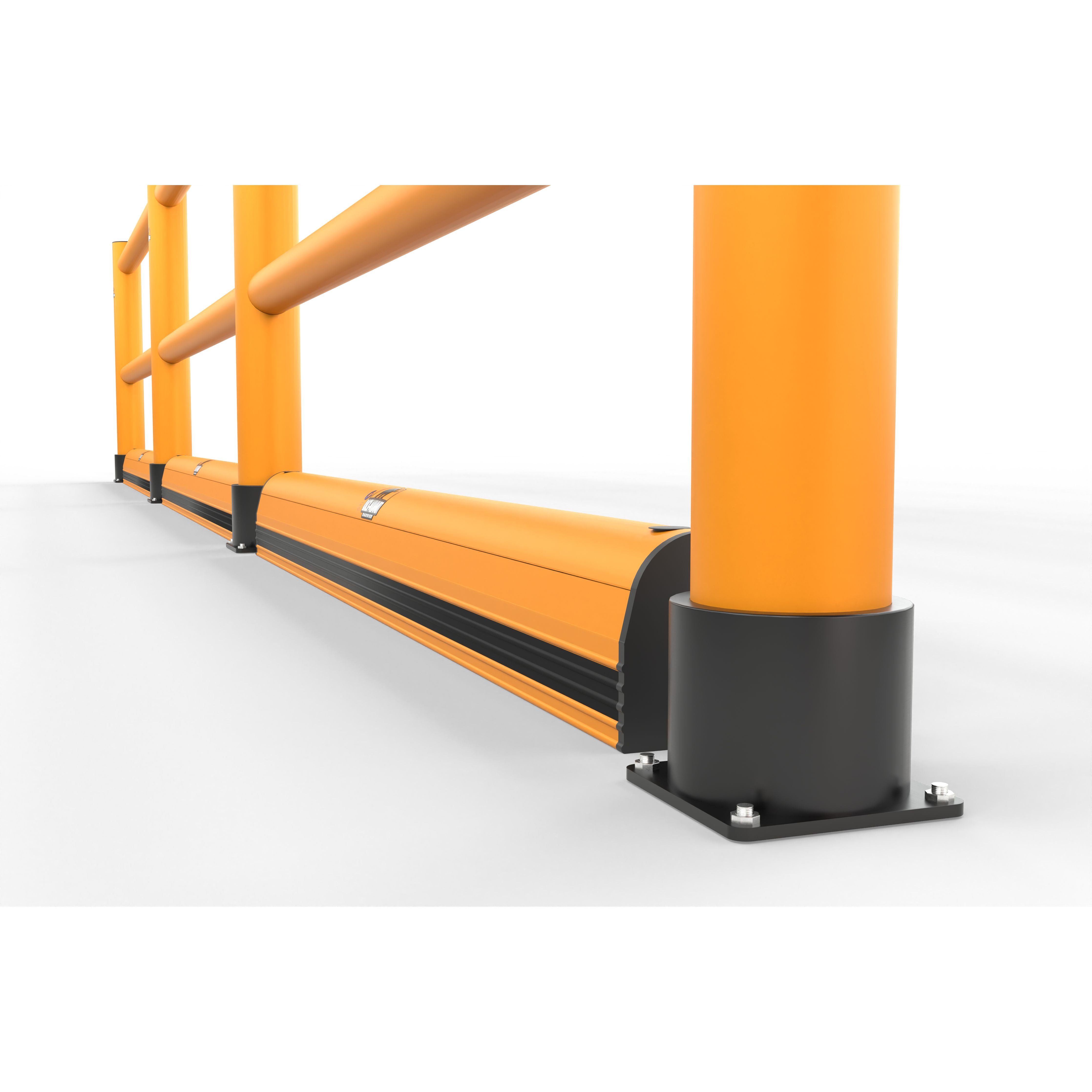 Rack-Mammut Handlauf Flex Extra, mit Unterfahrschutz - Betriebsschutz24
