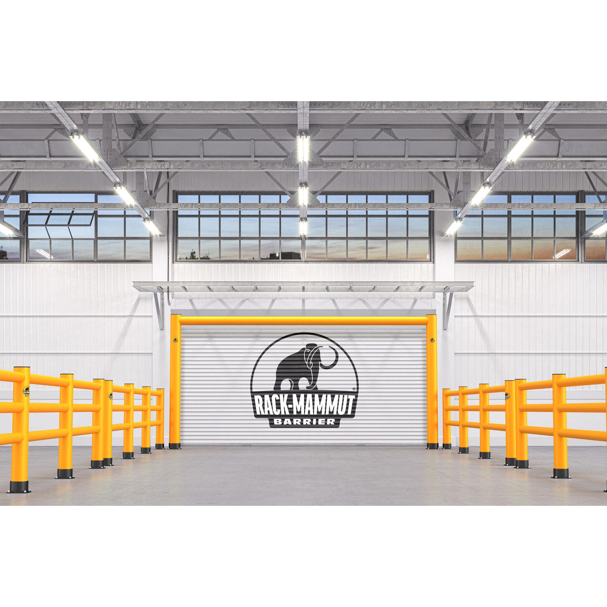 Rack-Mammut Handlauf, 2,00 m Länge