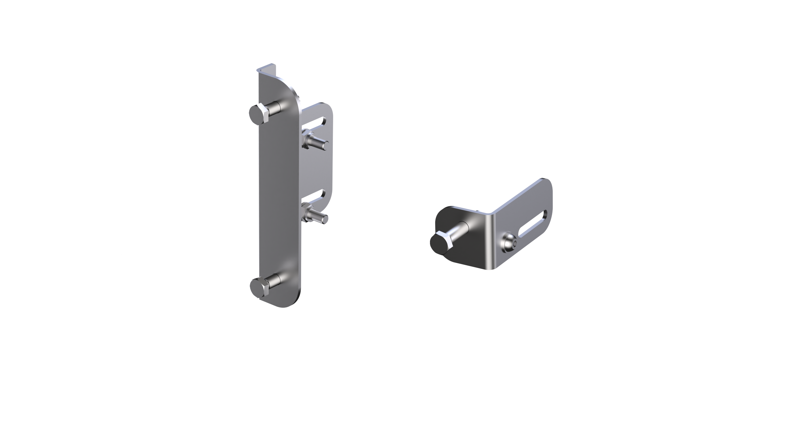 Boplan Axes Gate 3G Sicherheitstor – Rohrbefestigung · Rohre Ø37-52 mm · A4 