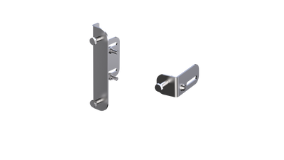 Boplan Axes Gate 3G Sicherheitstor – Rohrbefestigung · Rohre Ø37-52 mm · A4 