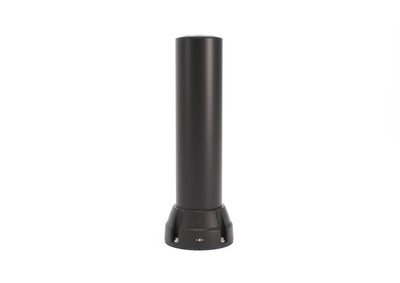 Boplan Flex Impact Rammschutzpoller BO 170B, Ø 168 mm – 750 mm Schwarz, verzinkte Bodenplatte