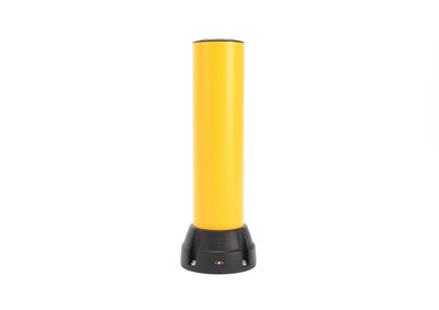 Boplan Flex Impact Rammschutzpoller BO 170B, Ø 168 mm – 750 mm Gelb, verzinkte Bodenplatte