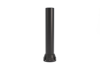 Boplan Flex Impact Rammschutzpoller BO 170B, Ø 168 mm – 1000 mm Schwarz, verzinkte Bodenplatte