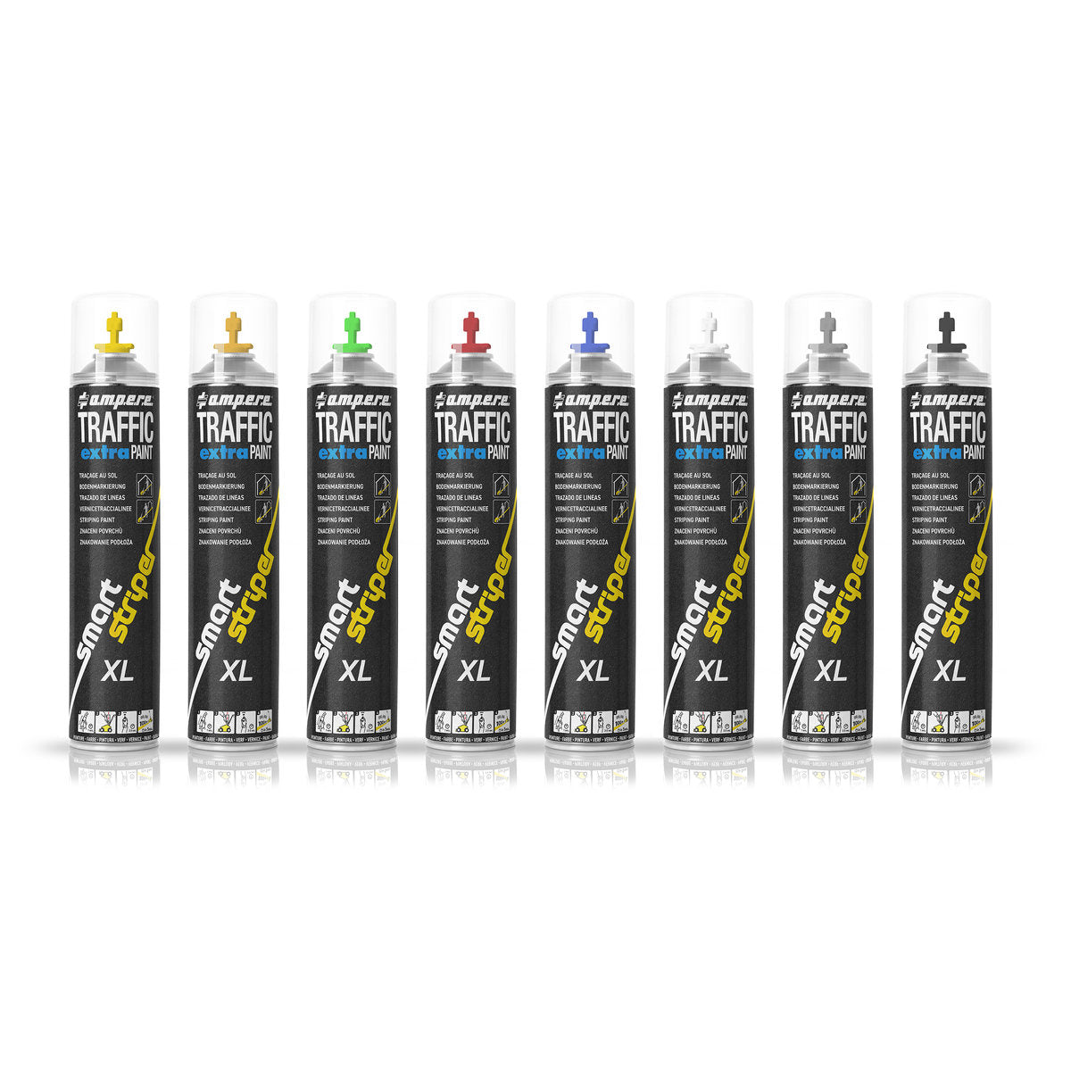 Bodenmarkierfarbe Traffic extra Paint XL, 750 ml netto, Orange - Betriebsschutz24