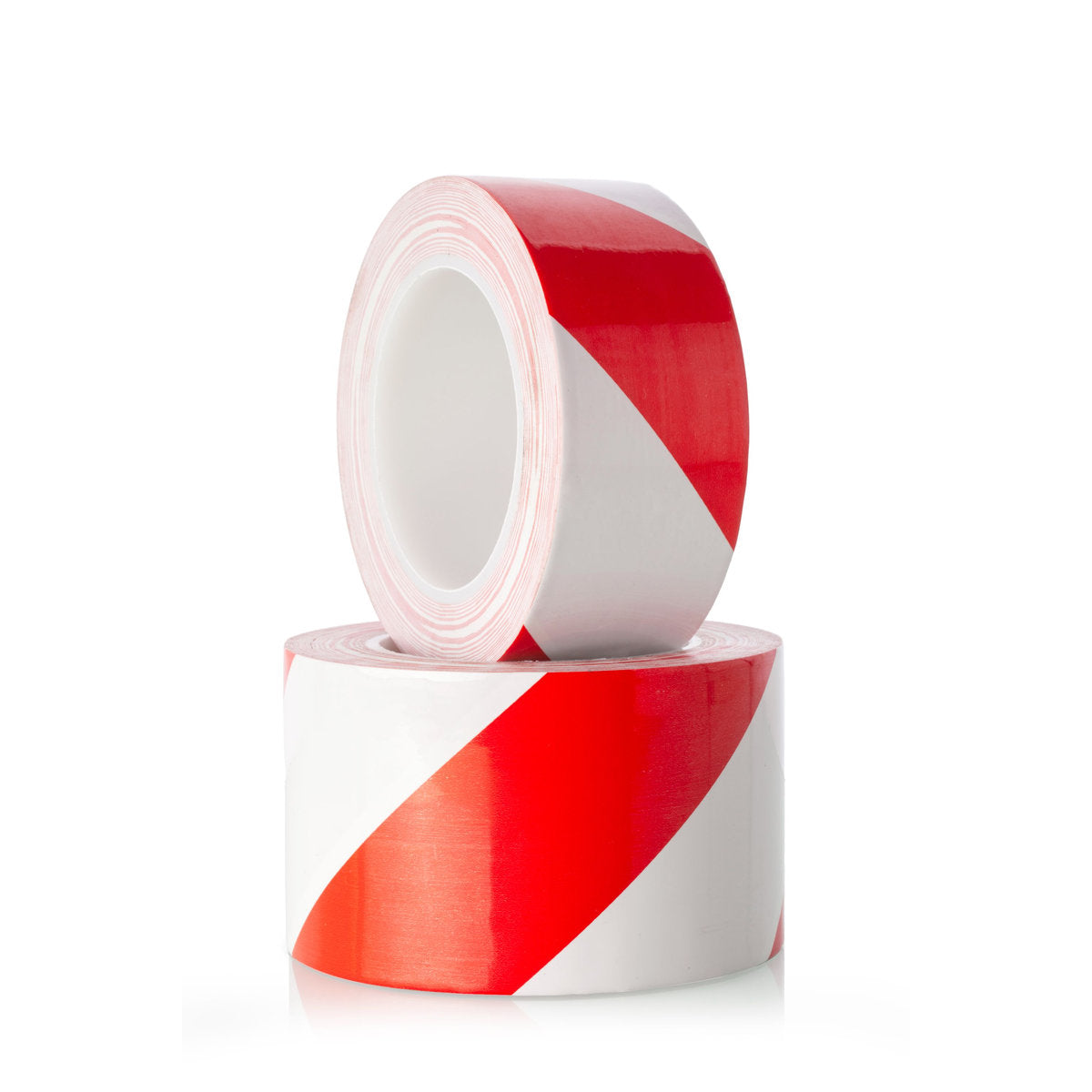 Traffic Tape Extra, 0,2 mm Dicke, 75 mm Breite, Länge 30 m, Rot/Weiß
