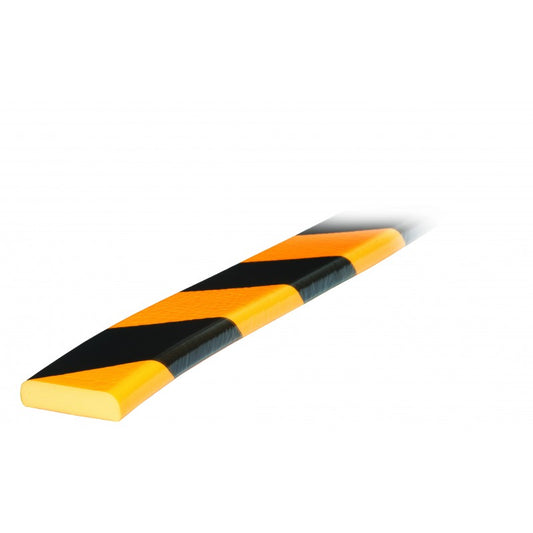 Flächenschutzprofil Typ F, Gelb/Schwarz - Betriebsschutz24