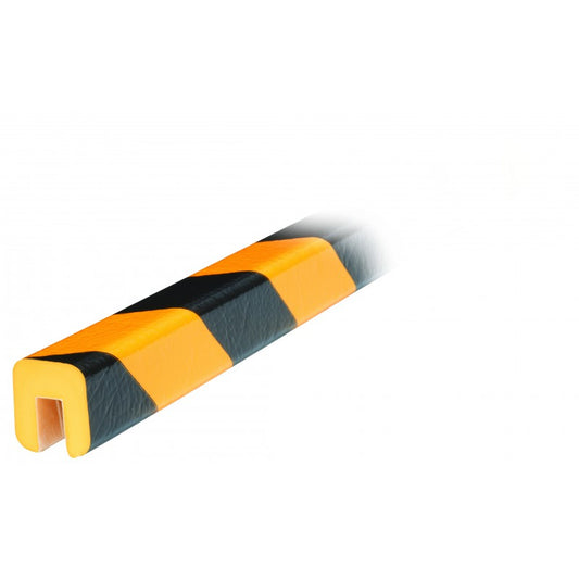 Kantenschutzprofil Typ G, Gelb/Schwarz - Betriebsschutz24
