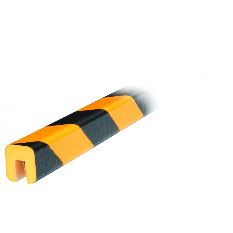Kantenschutzprofil Typ G, Gelb/Schwarz - Betriebsschutz24