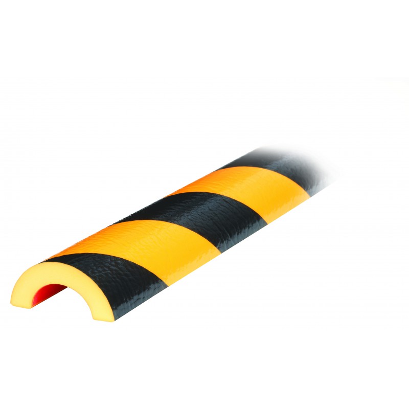 Rohrschutzprofil Typ R30, Gelb/Schwarz - Betriebsschutz24